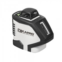 Kapro: Αλφάδι Laser 2 Ακτίνων+2 Κουκίδων Πρας. Με Βάση 962G